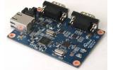 Модуль преобразователя 2хRS232 <-> Ethernet на основе сетевого контроллера WIZnet W5100
