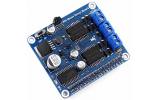 Плата расширения RPi для управления двумя DC или одним шаговым двигателем