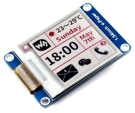 Дисплейный модуль 1.54inch e-PaperModule [B]. Вид снизу.