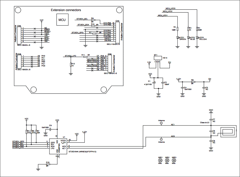 Nucleo f103rb схема
