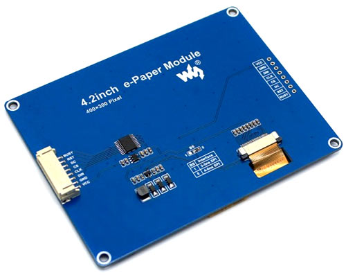 Дисплейный модуль 4.2inch e-Paper Module [C]. Вид снизу
