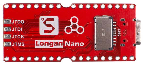 Отладочная плата Sipeed Longan Nano (102991302). Вид снизу