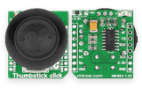 Плата расширения Thumbstick click™ с  шиной mikroBUS™