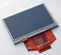 Цветной графический 3,4” OLED-дисплей P0340WQLB-T